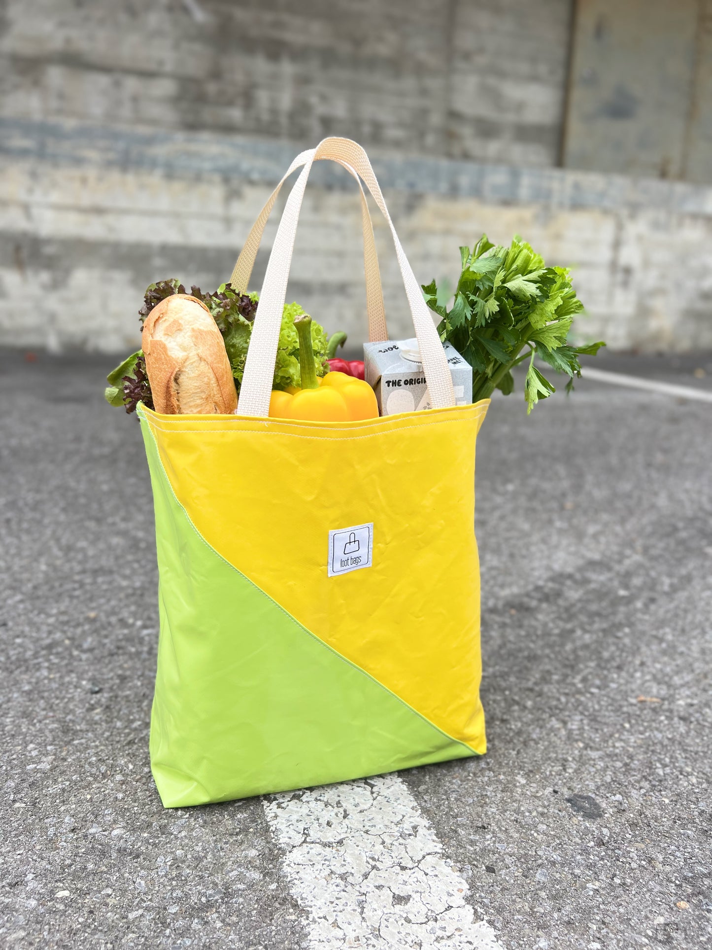 Shopper : Green Lime Orange